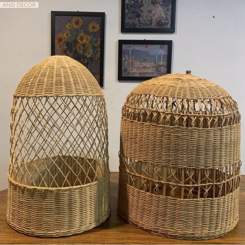 Bell B1&B2 Rattan Lamp